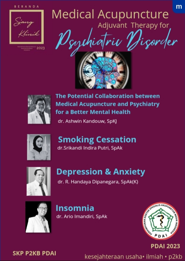 Beranda Siang Klinik Psikiatri - Perhimpunan Dokter Spesialis Akupunktur Medik Indonesia